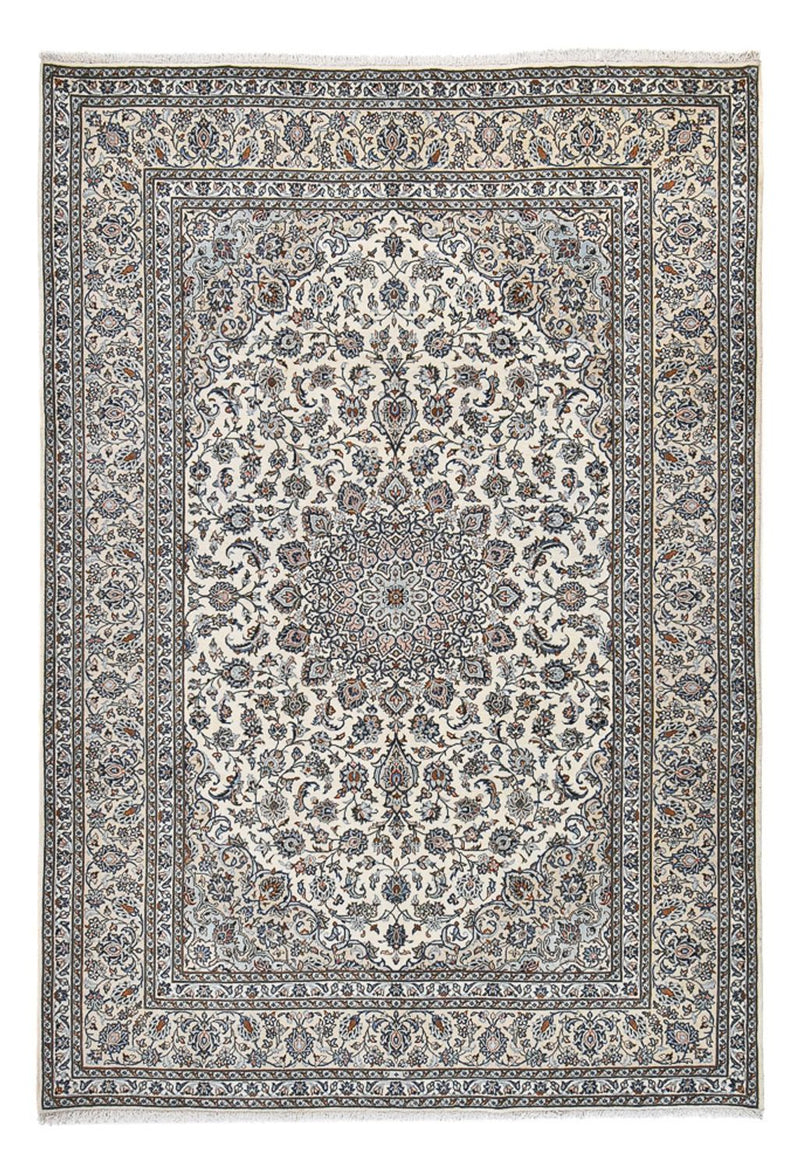 Perserteppich - Keshan - Royal - 362 x 245 cm - grau