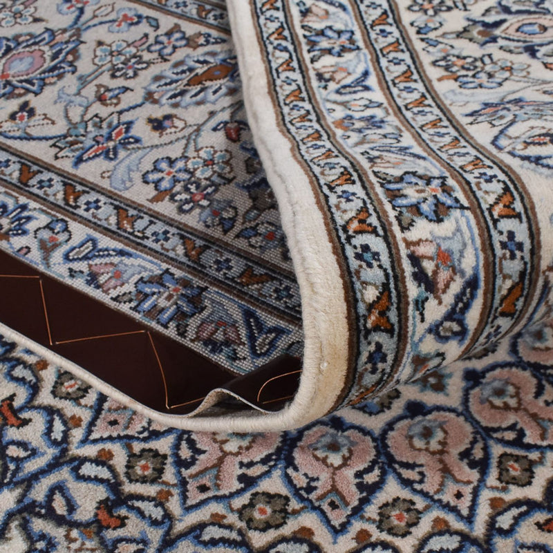Perserteppich - Keshan - Royal - 362 x 245 cm - grau