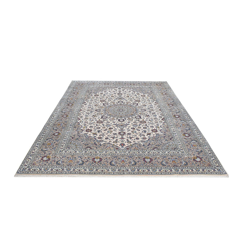 Perserteppich - Keshan - Royal - 343 x 250 cm - grau