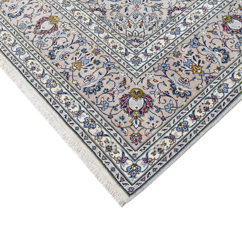 Perserteppich - Keshan - Royal - 346 x 246 cm - grau