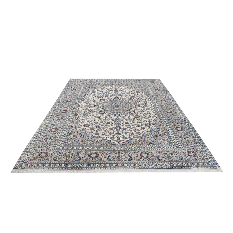 Perserteppich - Keshan - Royal - 346 x 246 cm - grau