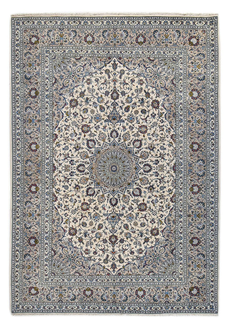 Perserteppich - Keshan - Royal - 350 x 240 cm - grau