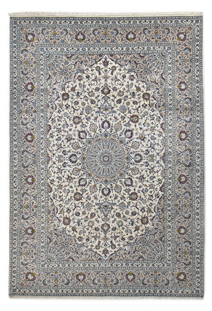 Perserteppich - Keshan - Royal - 354 x 244 cm - grau
