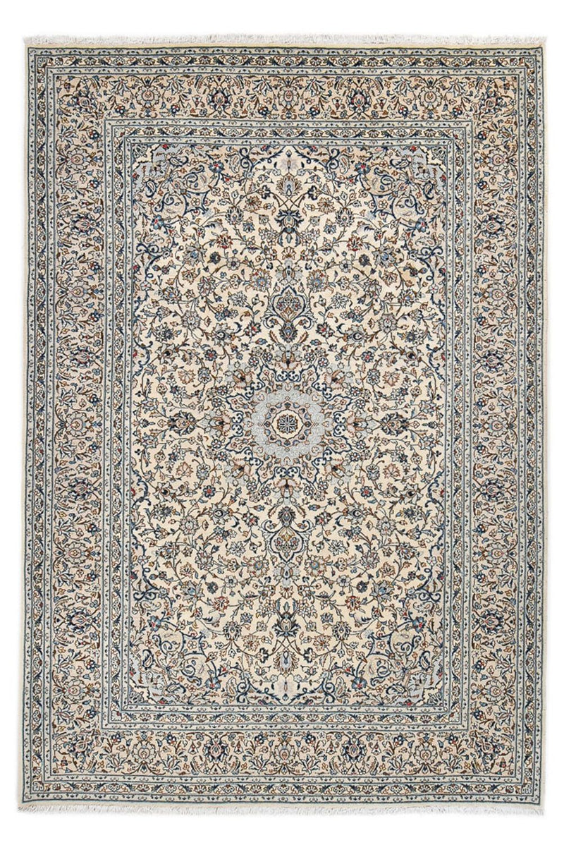 Perserteppich - Keshan - Royal - 358 x 250 cm - grau
