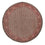 Perserteppich - Bidjar rund  - 250 x 250 cm - rost