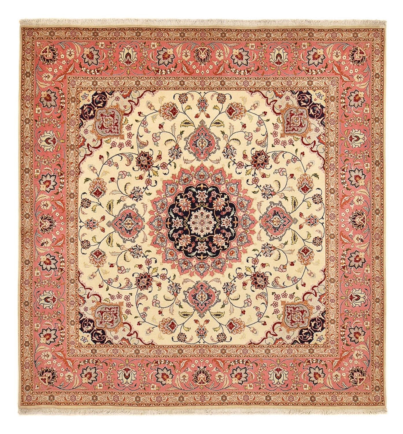 Perserteppich - Täbriz - Royal - 276 x 254 cm - sand