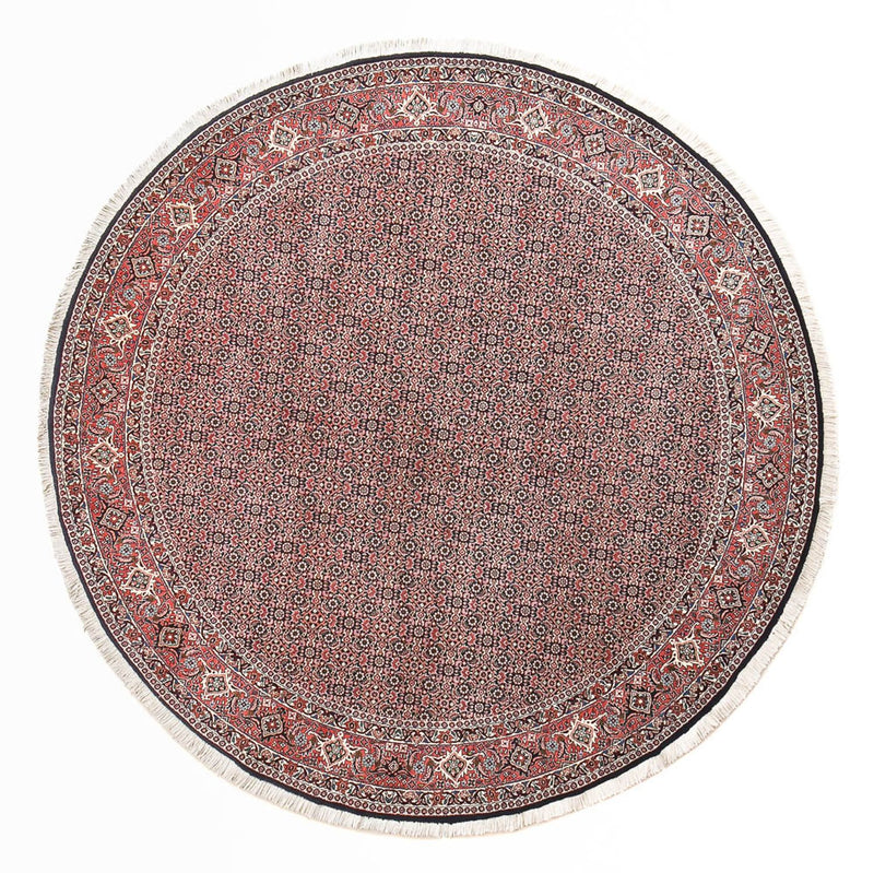 Perserteppich - Bidjar rund  - 255 x 255 cm - rost