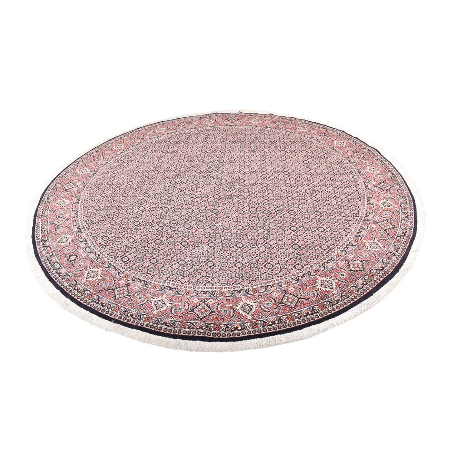 Perserteppich - Bidjar rund  - 255 x 255 cm - rost