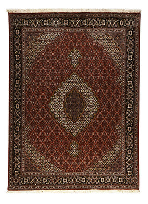 Perserteppich - Täbriz - Royal - 204 x 150 cm - dunkelrot
