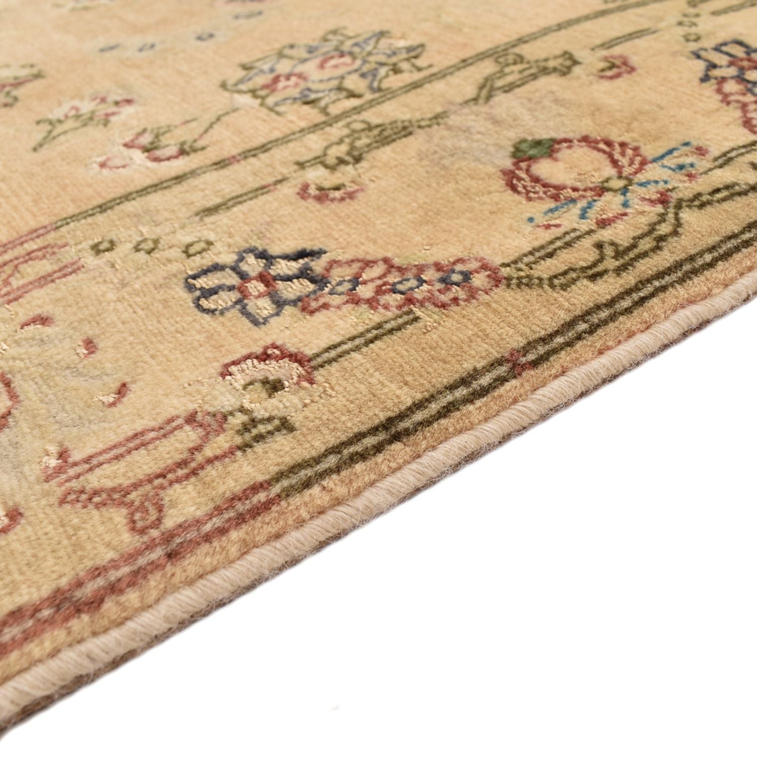 Läufer Perser - Täbriz - Royal - 376 x 80 cm - gold