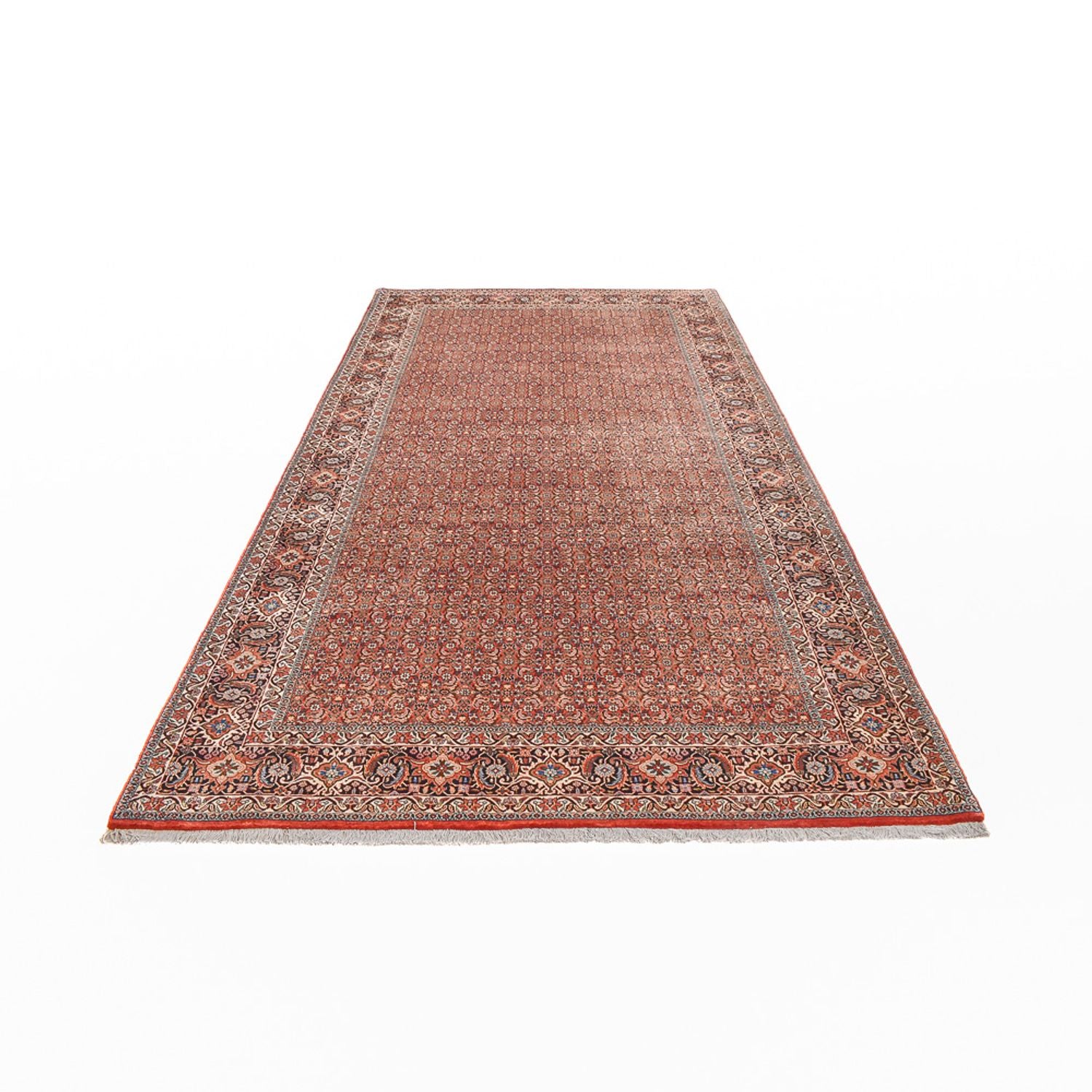 Perserteppich - Bidjar sonderform  - 398 x 205 cm - rost