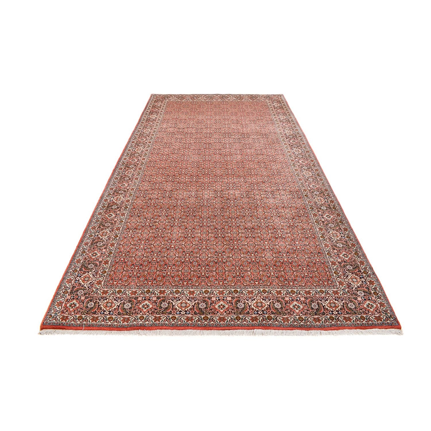 Perserteppich - Bidjar sonderform  - 393 x 205 cm - rost