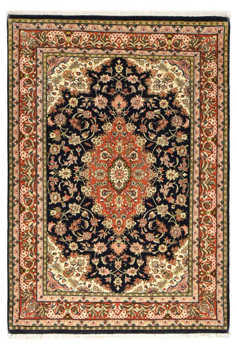 Perserteppich - Ghom - Royal - 194 x 137 cm - dunkelblau