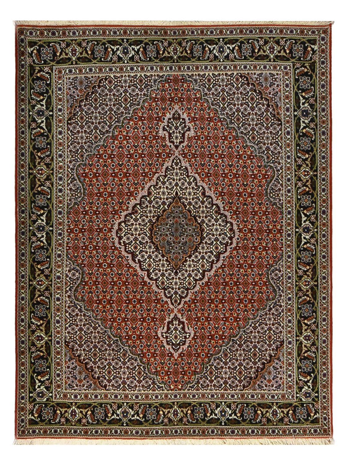 Perserteppich - Täbriz - Royal - 200 x 152 cm - rost