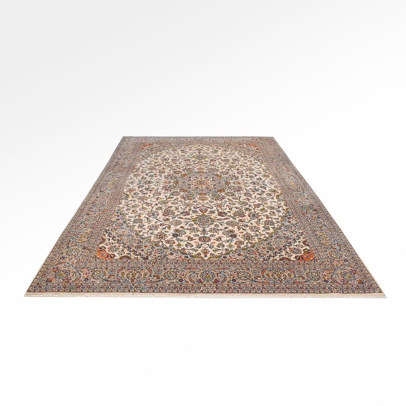 Perserteppich - Keshan - Royal - 353 x 254 cm - sand