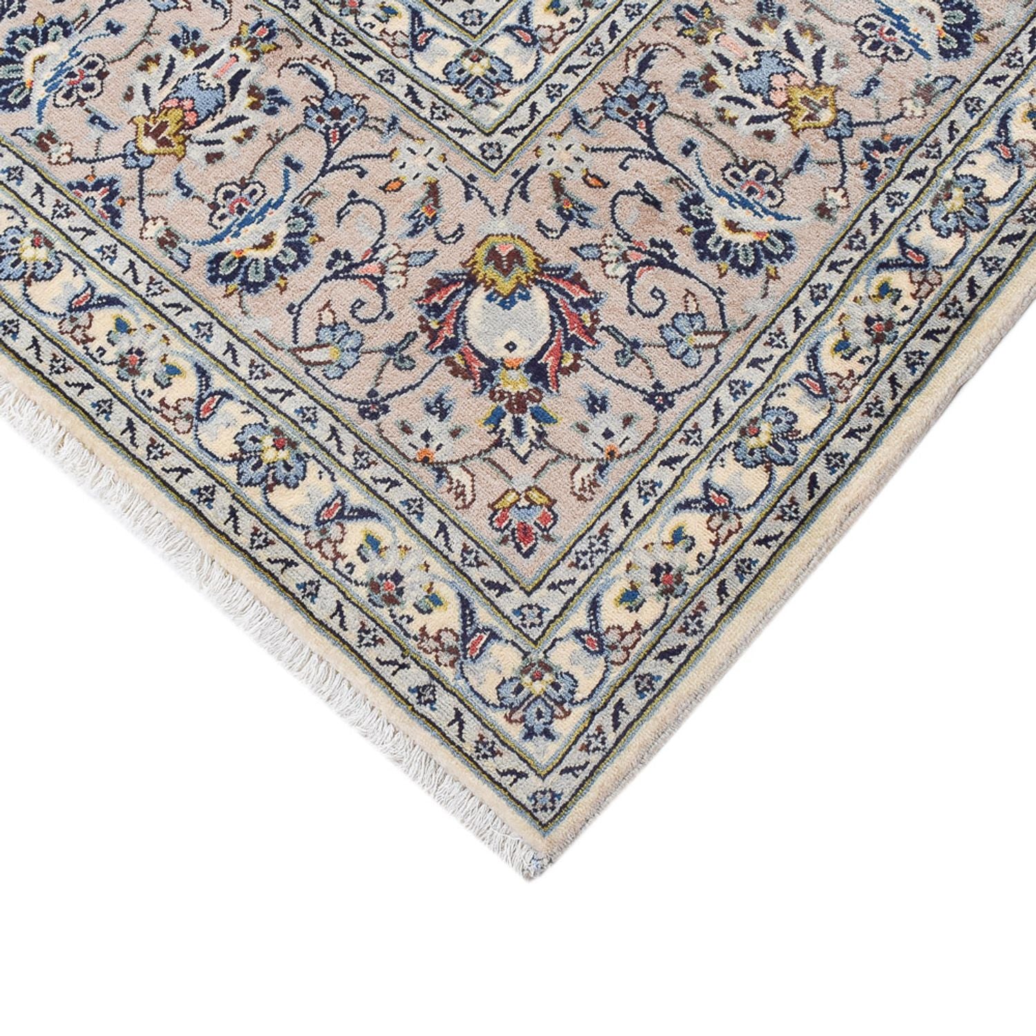 Perserteppich - Keshan - Royal - 340 x 250 cm - grau