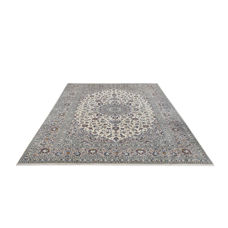 Perserteppich - Keshan - Royal - 340 x 250 cm - grau