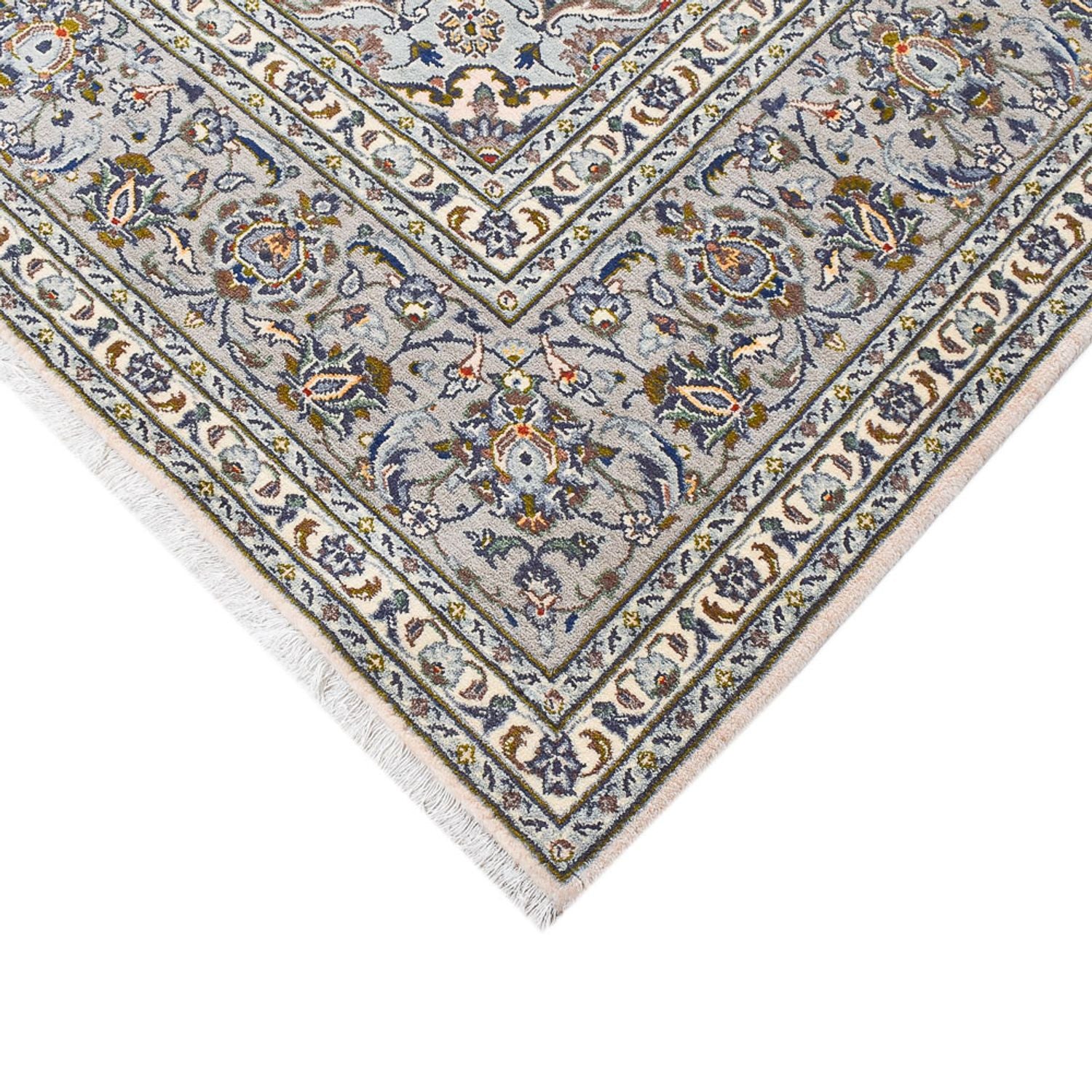 Perserteppich - Keshan - Royal - 347 x 248 cm - grau