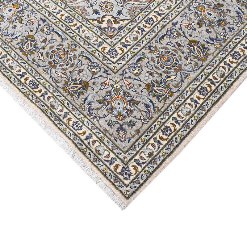 Perserteppich - Keshan - Royal - 347 x 248 cm - grau