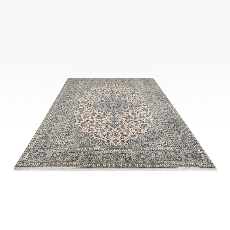 Perserteppich - Keshan - Royal - 347 x 248 cm - grau