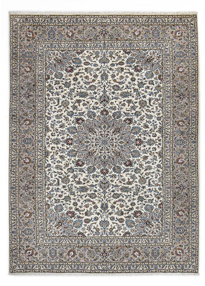Perserteppich - Keshan - Royal - 354 x 255 cm - grau
