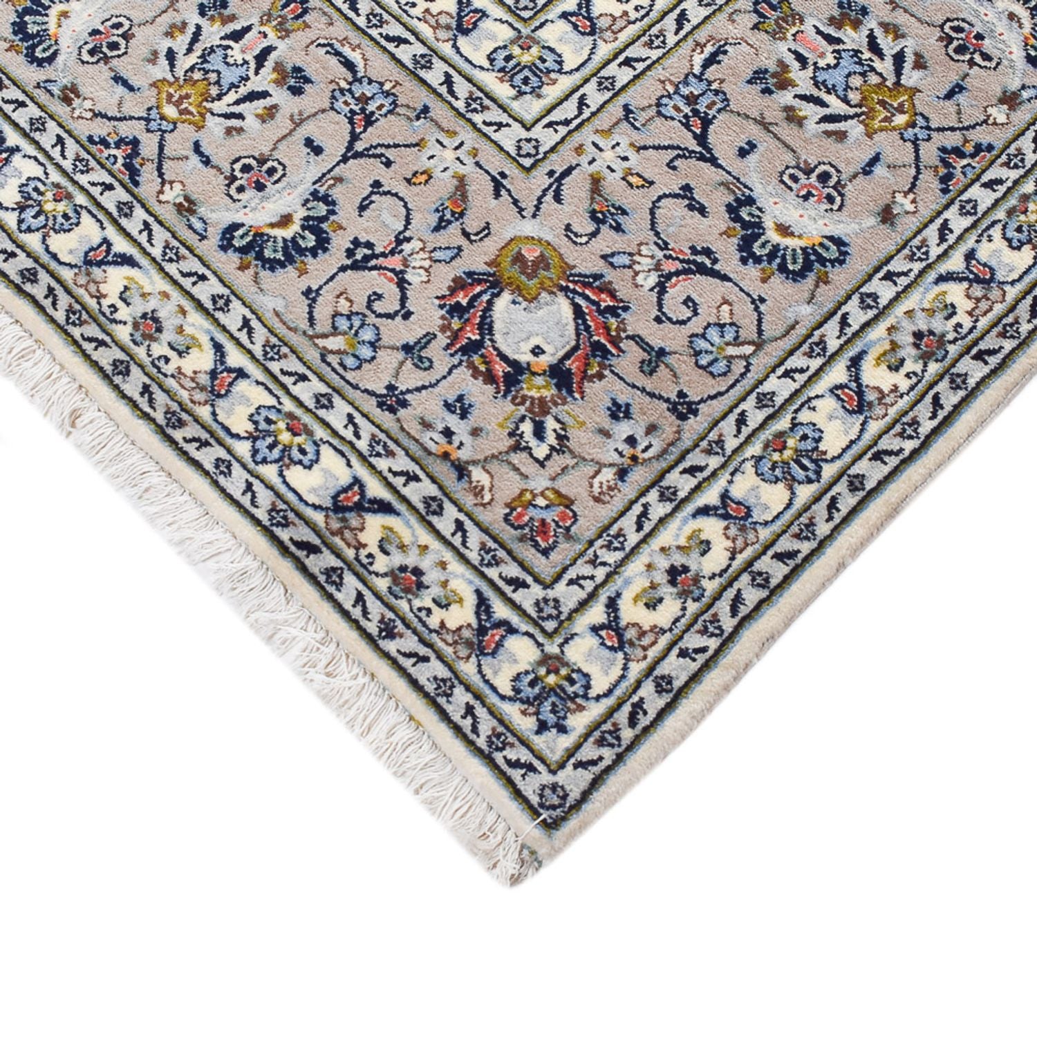 Perserteppich - Keshan - Royal - 335 x 247 cm - grau