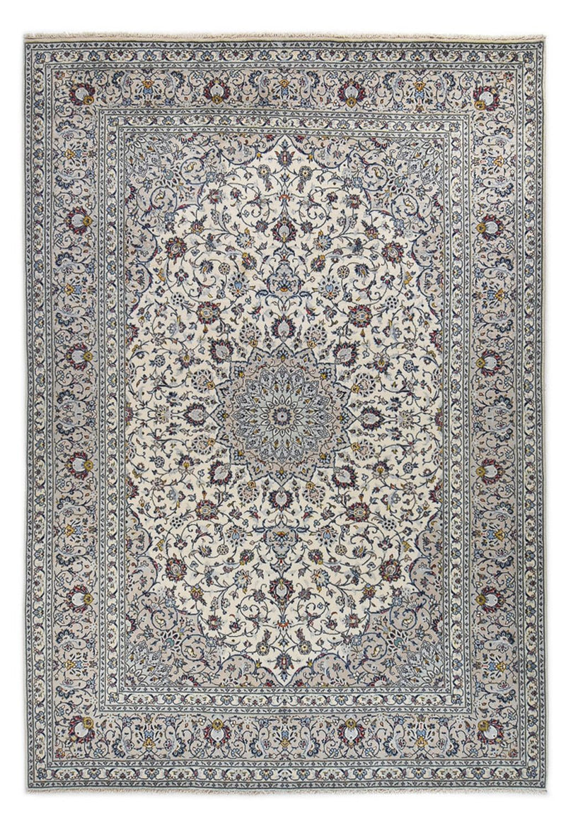 Perserteppich - Keshan - Royal - 354 x 245 cm - grau