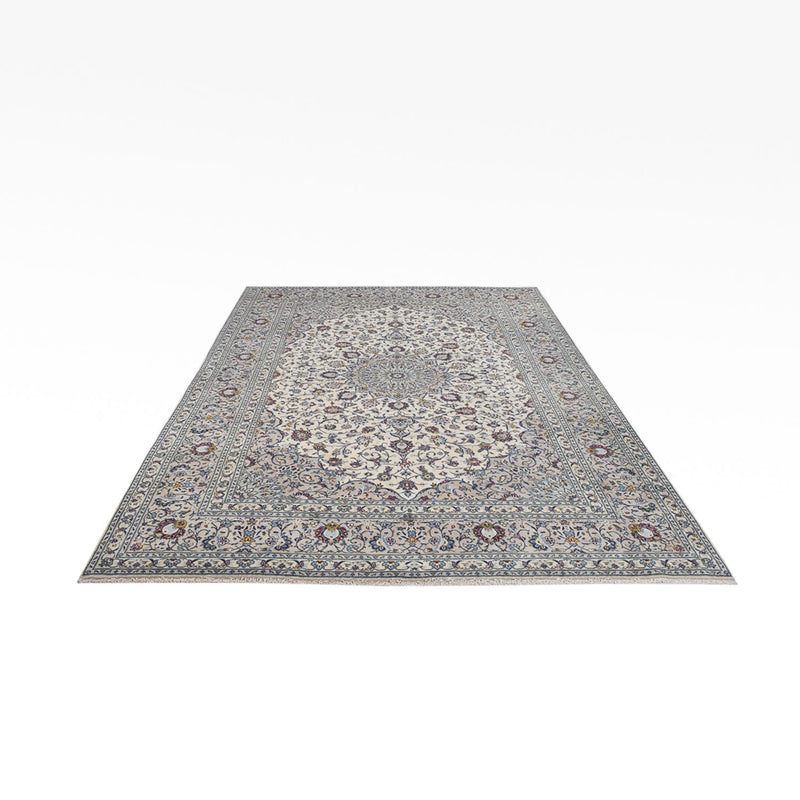 Perserteppich - Keshan - Royal - 354 x 245 cm - grau