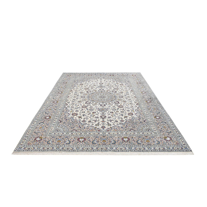 Perserteppich - Keshan - Royal - 349 x 250 cm - grau
