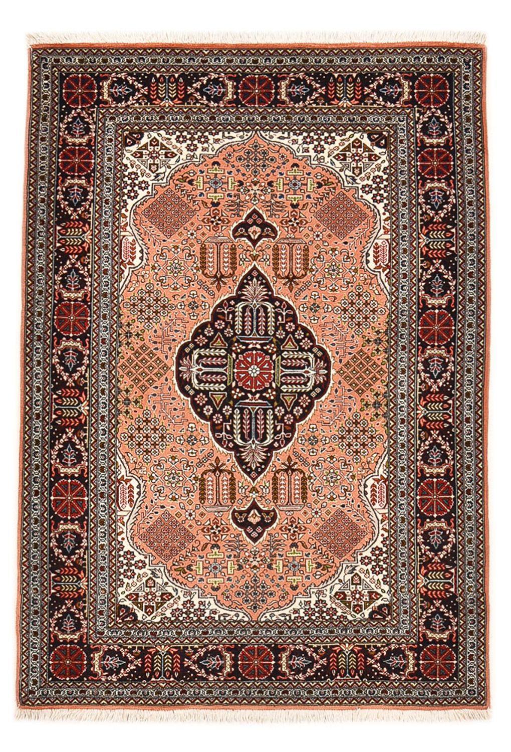 Perserteppich - Täbriz - Royal - 147 x 103 cm - hellrot