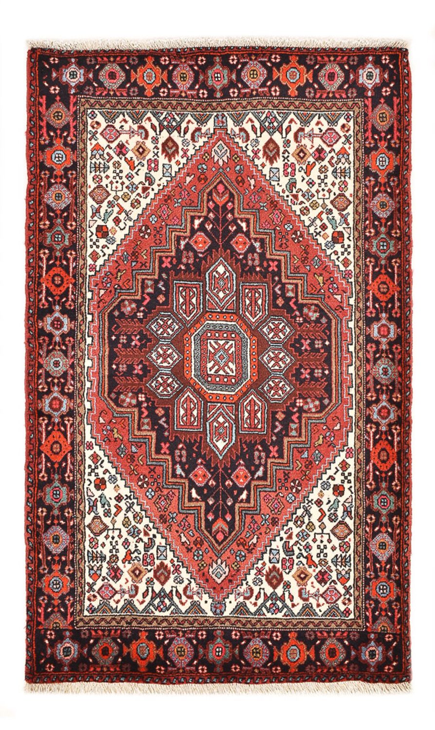 Perserteppich - Nomadic - 129 x 80 cm - hellrot
