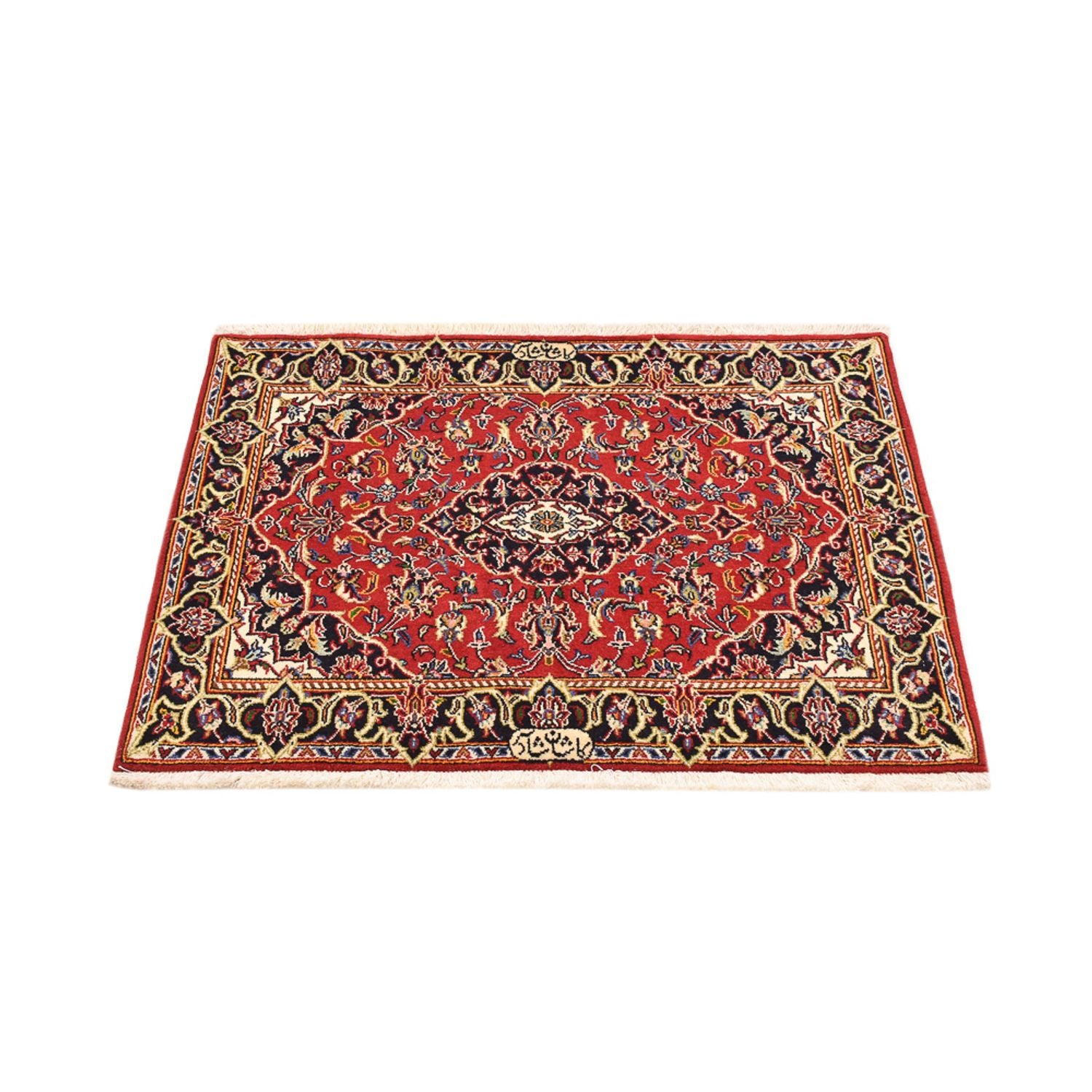 Perserteppich - Keshan - 100 x 70 cm - rot