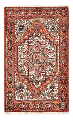 Perserteppich - Nomadic - 123 x 75 cm - hellrot