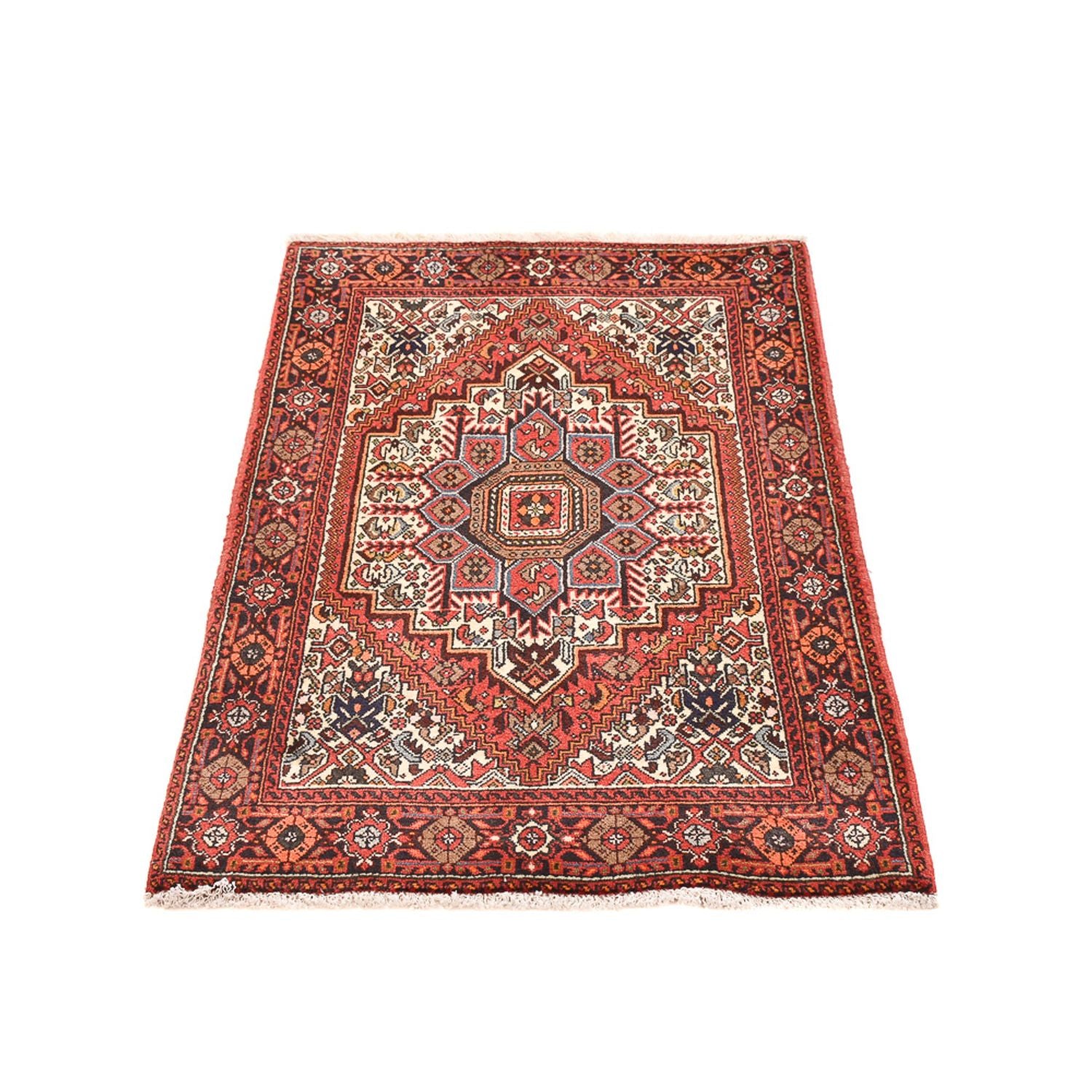 Perserteppich - Nomadic - 123 x 75 cm - hellrot