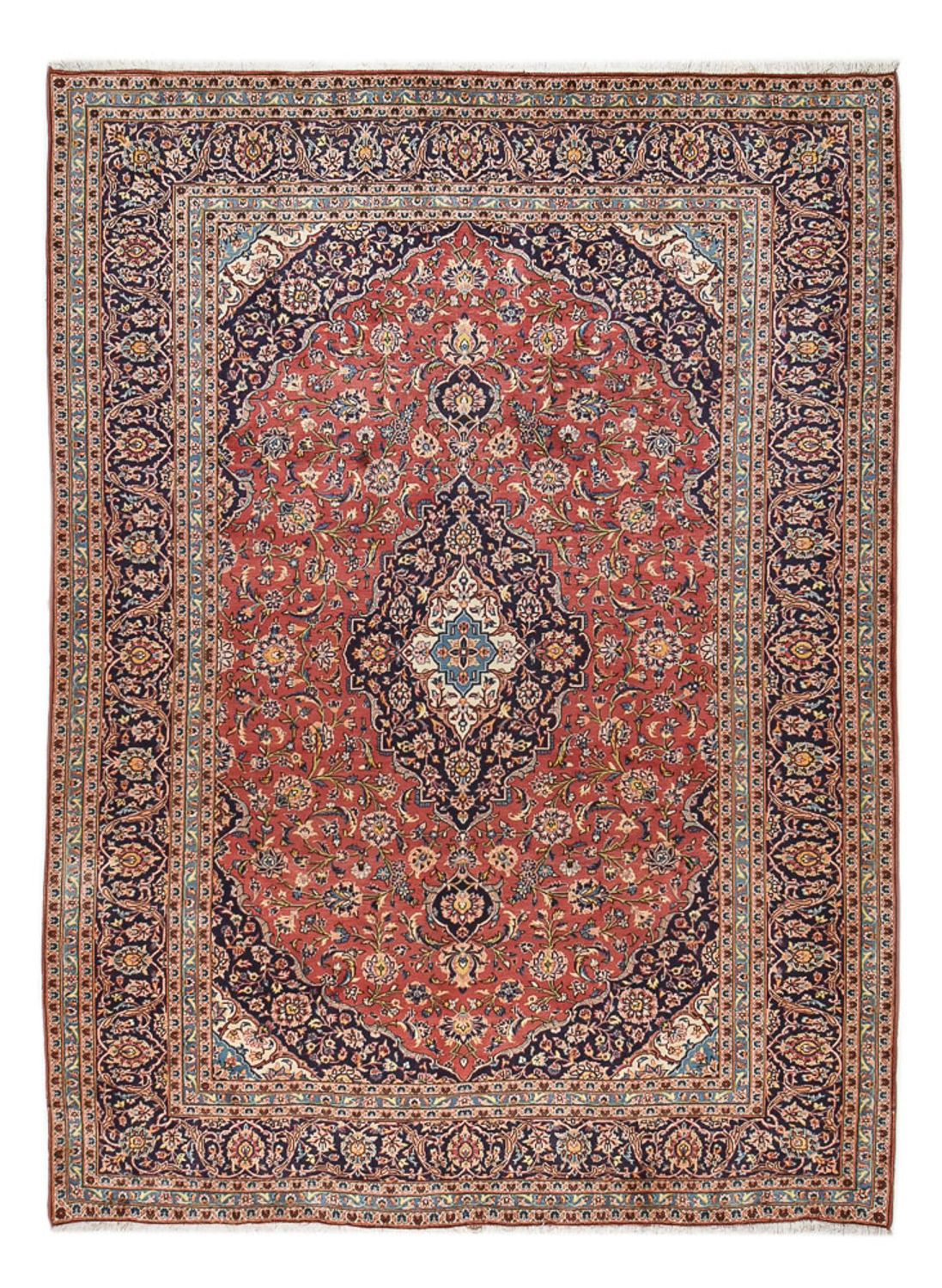 Perserteppich - Keshan - 340 x 248 cm - rot