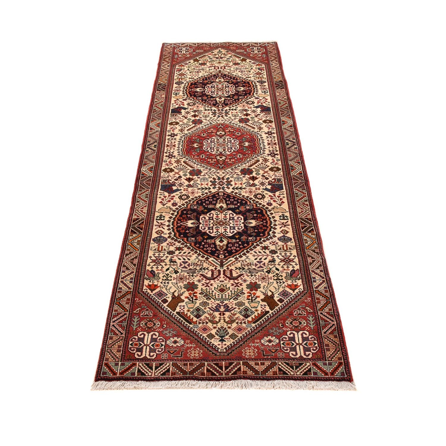 Läufer Perser - Nomadic - 290 x 79 cm - creme