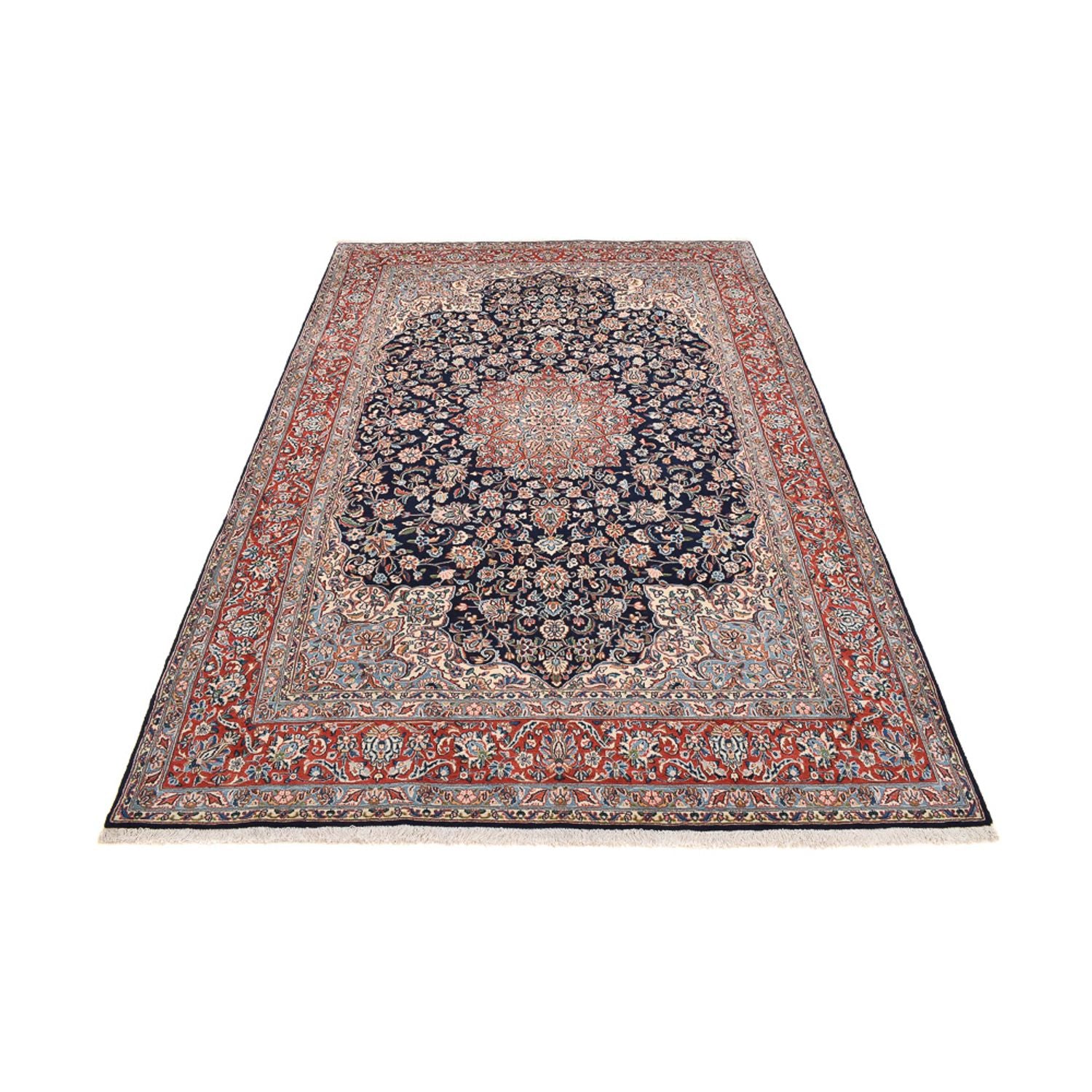Perserteppich - Royal - 300 x 198 cm - dunkelblau