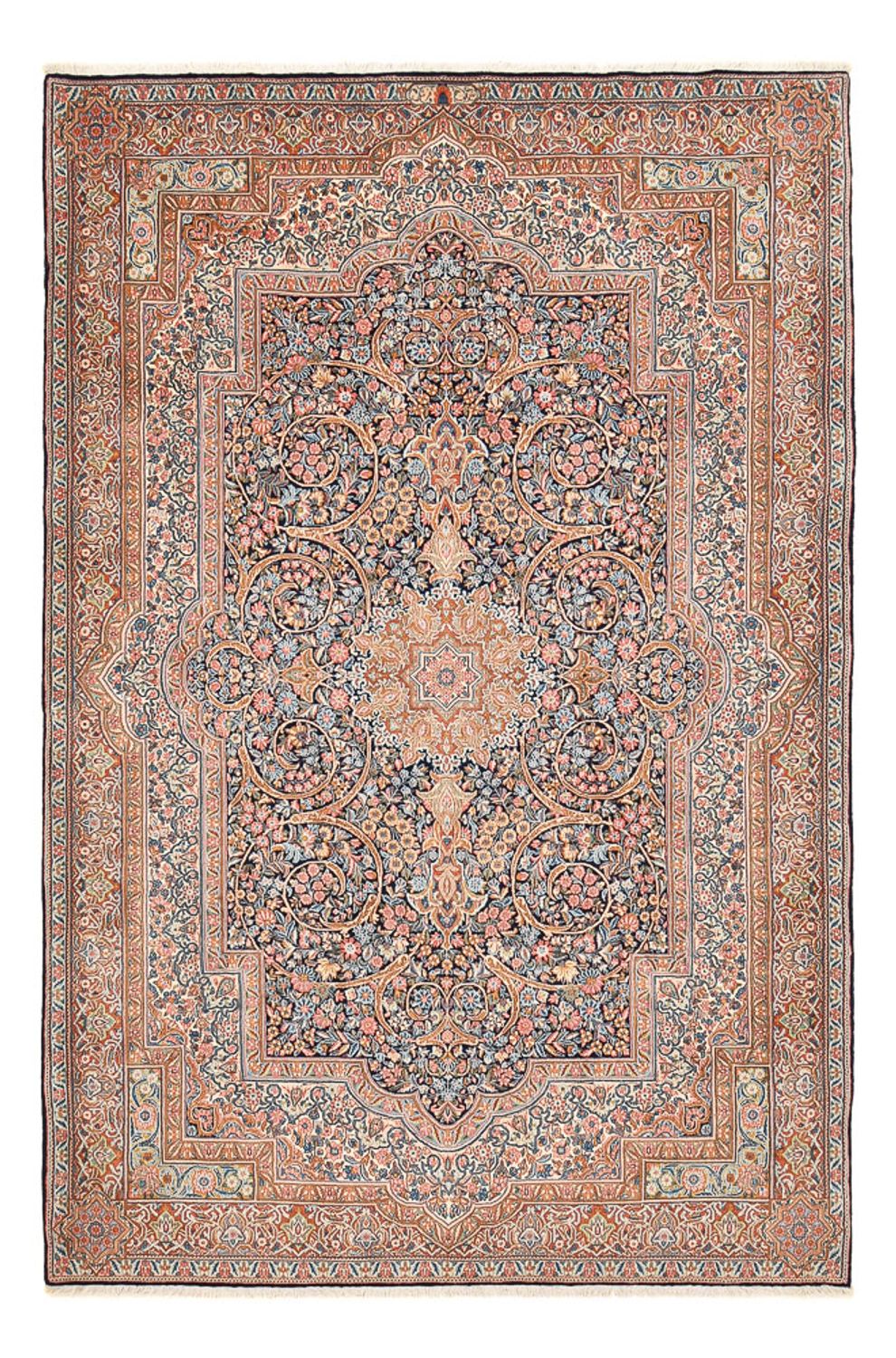 Perserteppich - Royal - 300 x 200 cm - dunkelblau