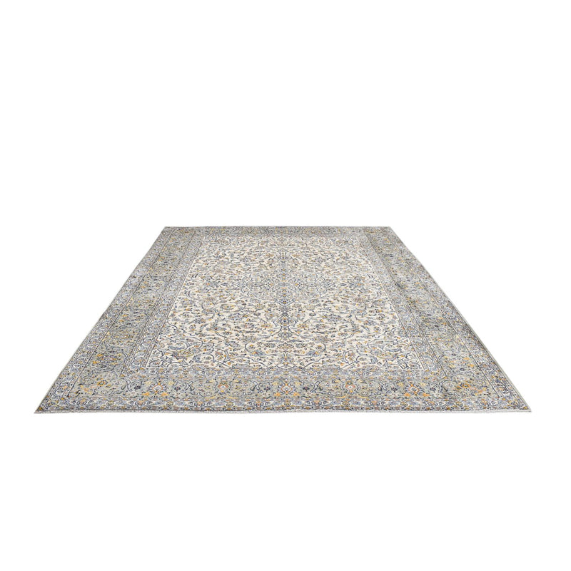 Perserteppich - Keshan - Royal - 350 x 285 cm - grau