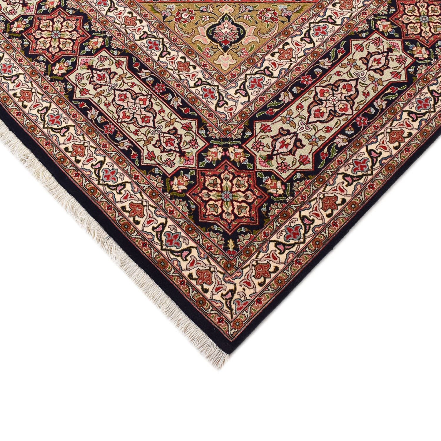 Perserteppich - Täbriz - Royal - 402 x 302 cm - hellbeige