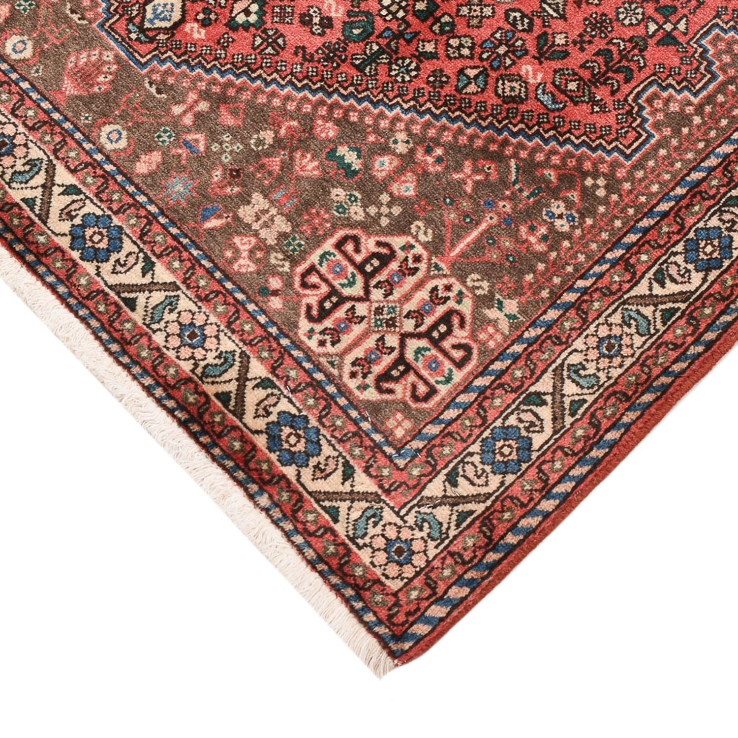 Perserteppich - Nomadic - 147 x 102 cm - hellrot
