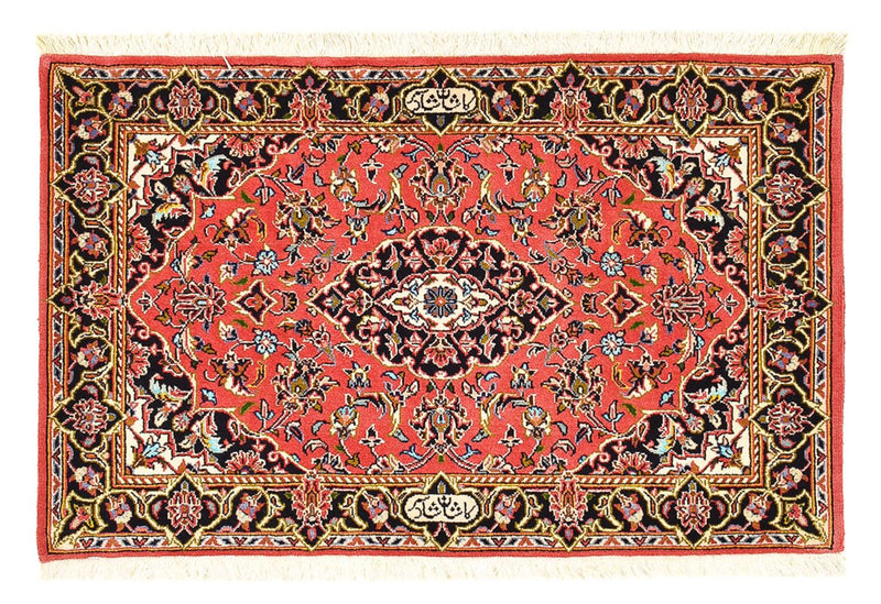 Perserteppich - Keshan - 100 x 70 cm - rot