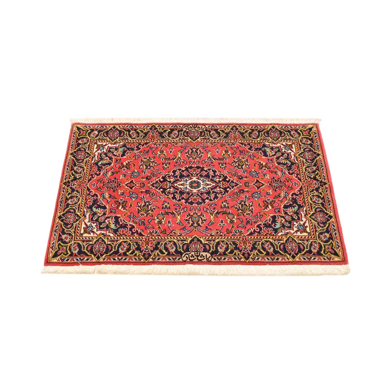 Perserteppich - Keshan - 100 x 70 cm - rot