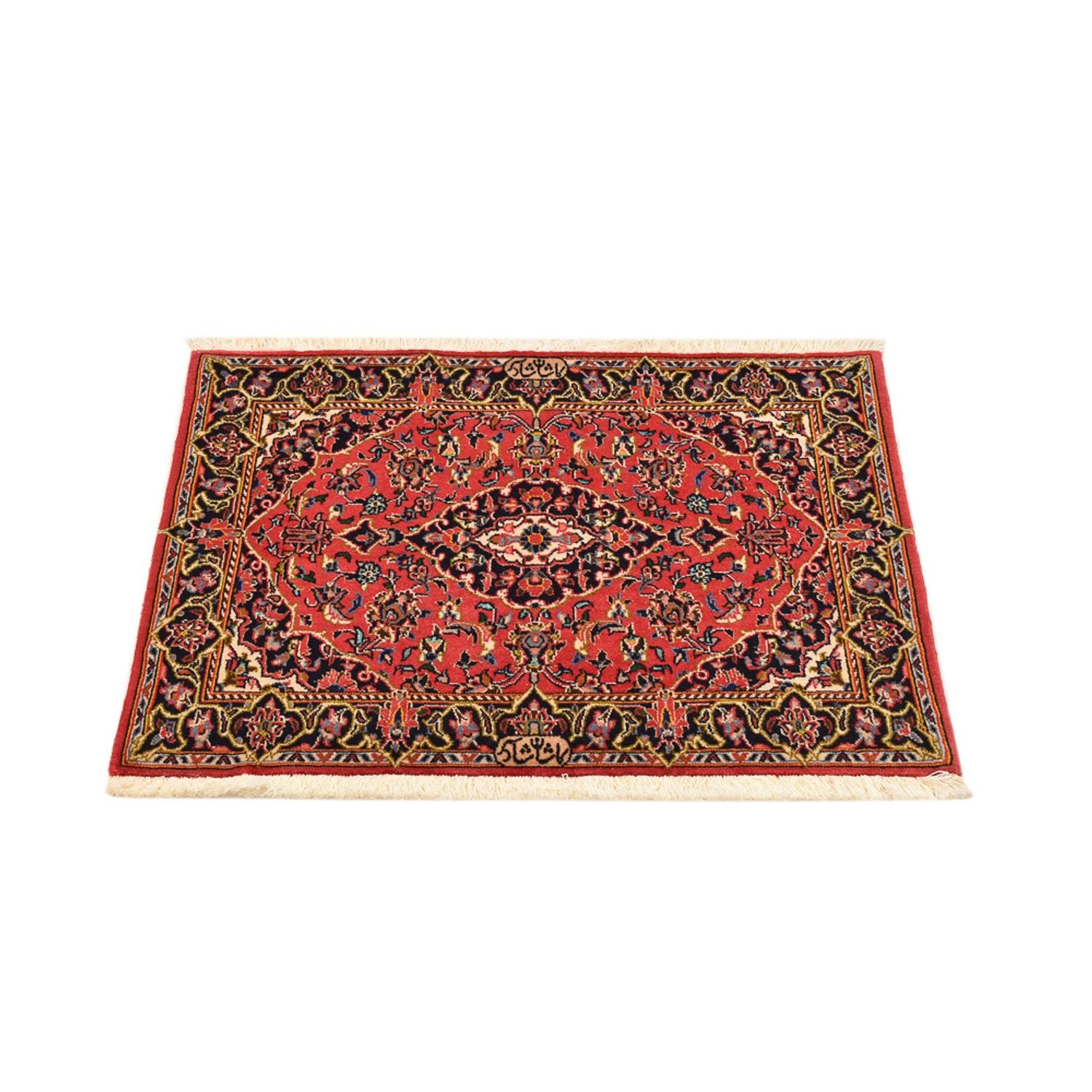 Perserteppich - Keshan - 100 x 70 cm - rot