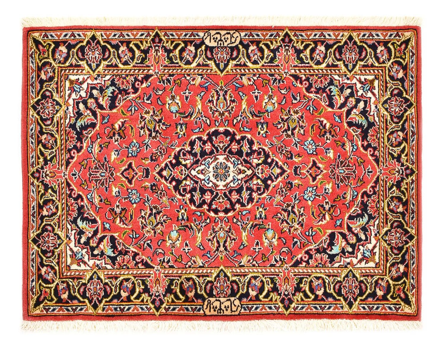 Perserteppich - Keshan - 100 x 70 cm - rot
