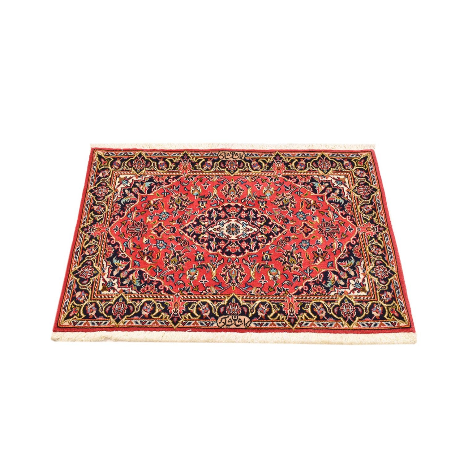 Perserteppich - Keshan - 100 x 70 cm - rot