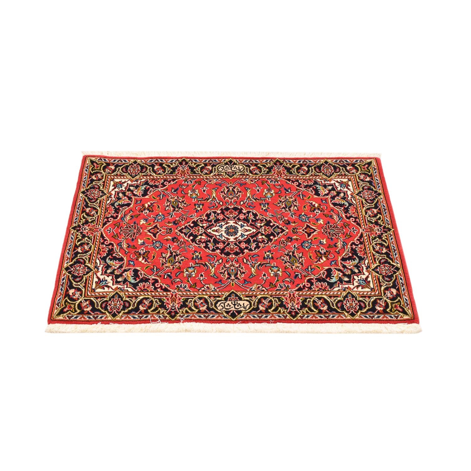 Perserteppich - Keshan - 100 x 70 cm - rot