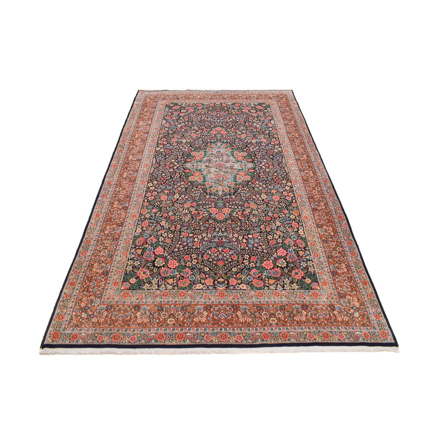 Perserteppich - Royal - 335 x 200 cm - dunkelblau