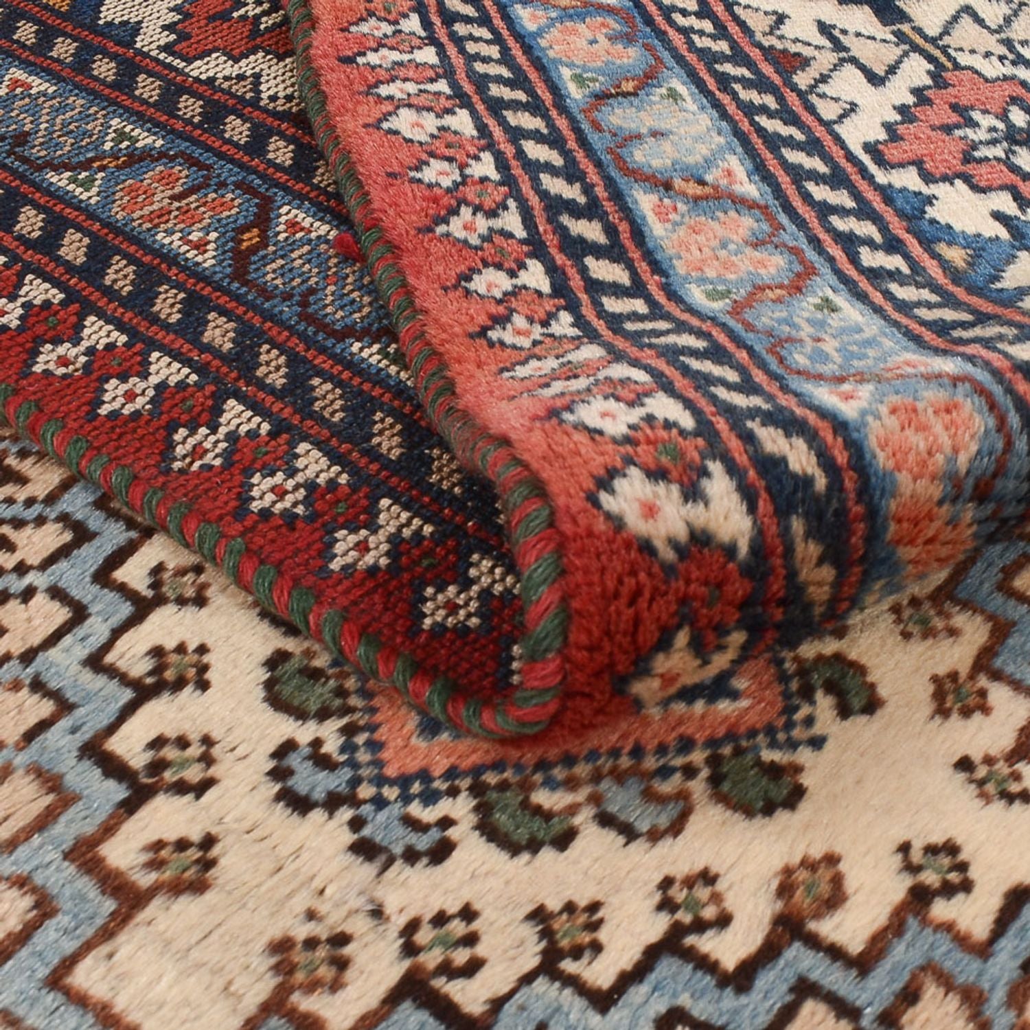 Perserteppich - Nomadic - 388 x 303 cm - mehrfarbig