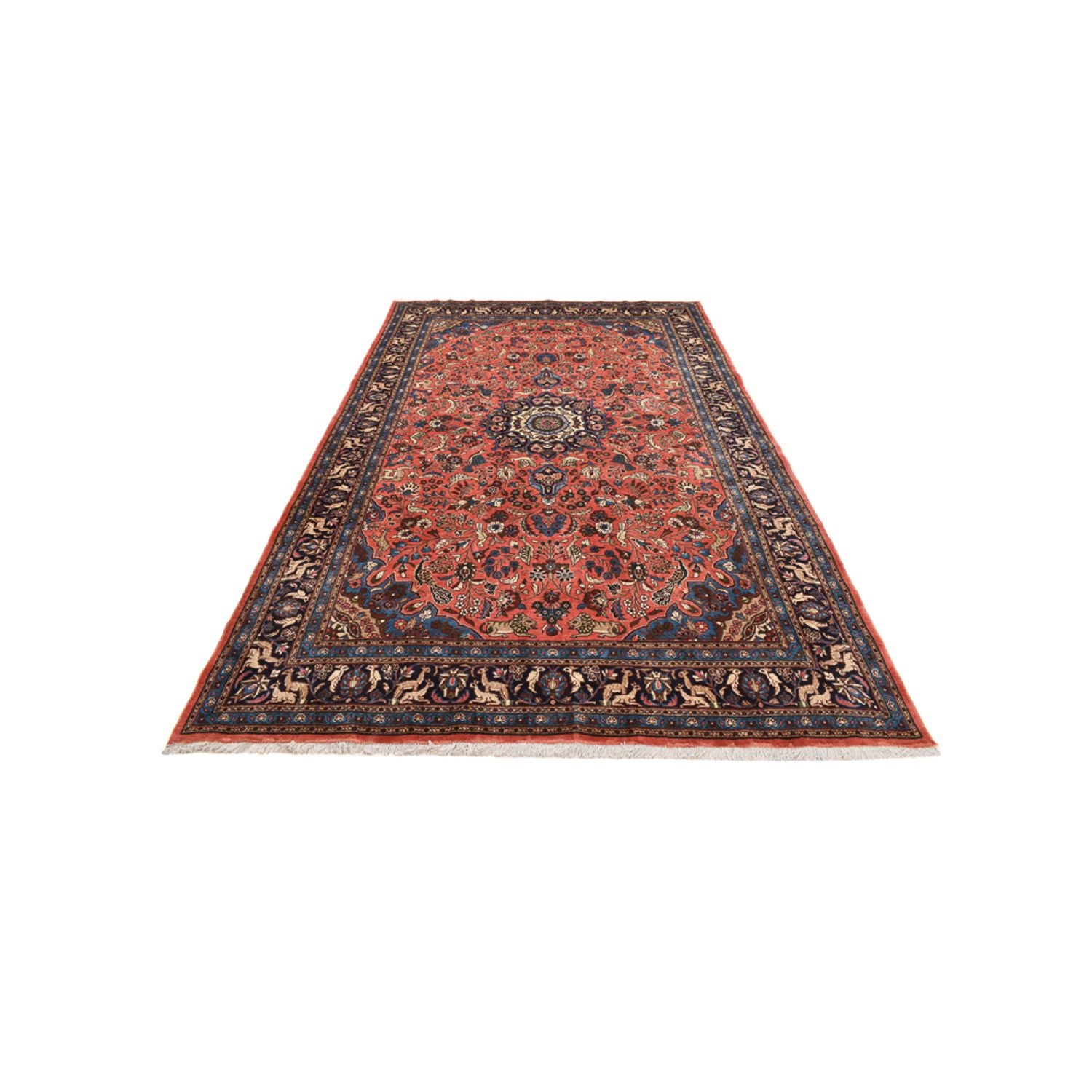 Perserteppich - Nomadic - 311 x 205 cm - hellrot
